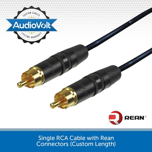 Neutrik rean single - single, rca