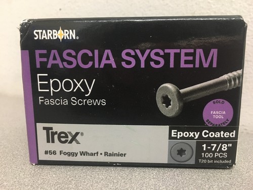 Trex fascia system - trex, epoxy