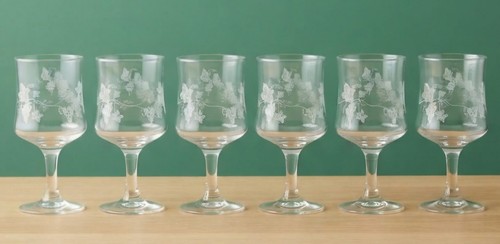 Vintage etched wine - vintage,