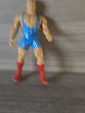 2005 Jakks Pacific WWE Kurt Angle 6.25" Action Figure Blue Wrestling Gear (A)