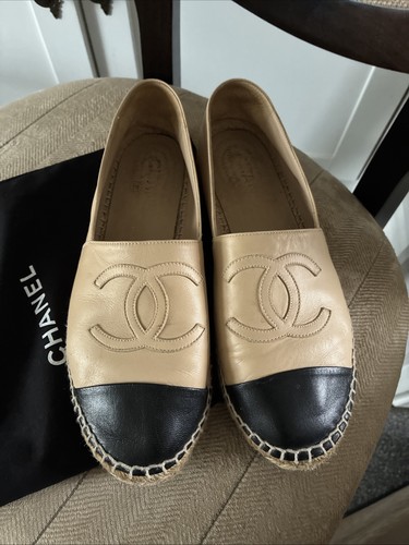 Chanel g29762 beige black - chanel,