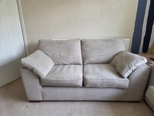 Next beige fabric seater - beige,