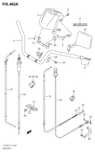Suzuki genuine atv screw - suzuki,