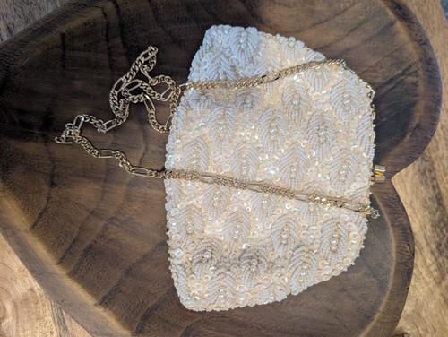 Vintage beaded evening bag - evening, /