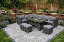 outdoor garden rattan corner