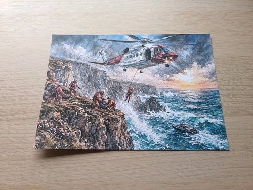 Coastguard cliff rescue - coastguard,