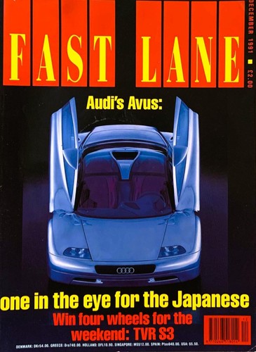 Fast lane magazine dec 1991 - magazine, dec-1991
