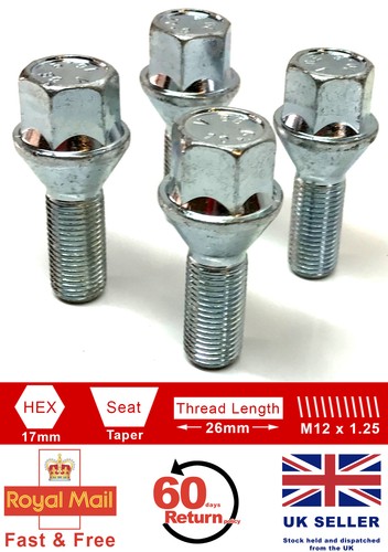 M12 25 26mm thread - x,
