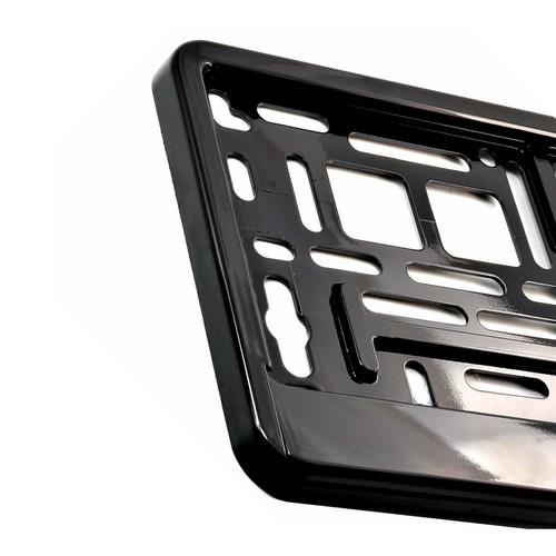 Glossy black number - glossy,