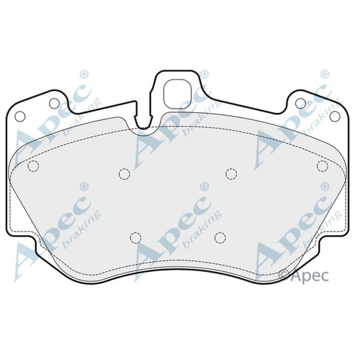 Brake pads set for - brake, 4s