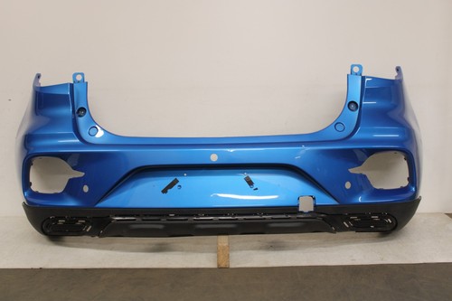 Blue rear bumper - rear,