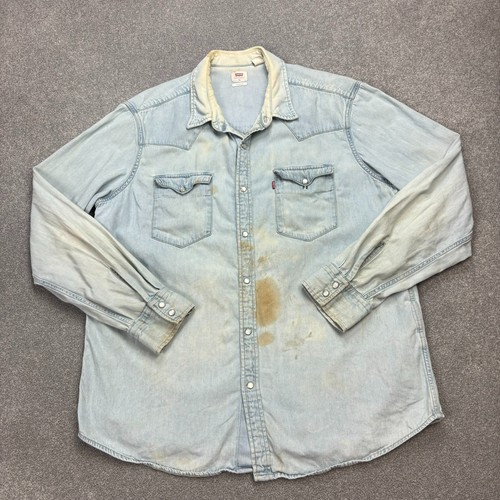 Levis denim shirt - levis, x