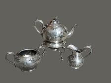 Victorian Silver Plate Tea