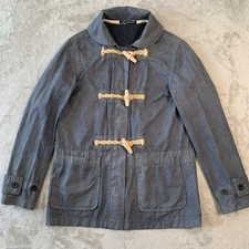 YMC Gloverall Jacket Womens Medium Blue Navy Duffle Pea Coat You Must Create