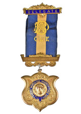 Vintage Old 1966 Buffaloes RAOB 'Kentdale Lodge 7994' Enamel Jewel Medal