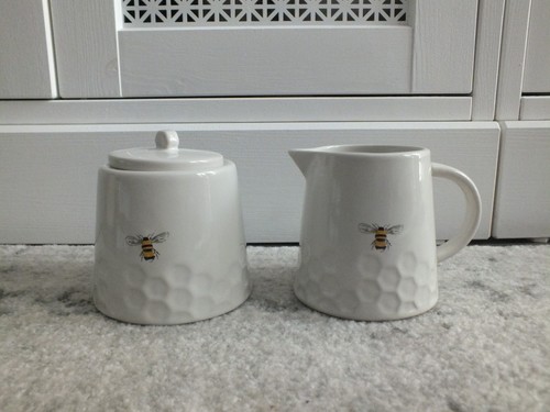 Bee sugar pot creamer - bee,