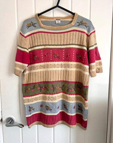 Damart vintage retro striped - vintage,