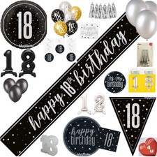 Black 18th & Happy Birthday