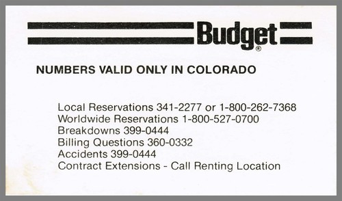 Budget car rental colorado - budget,