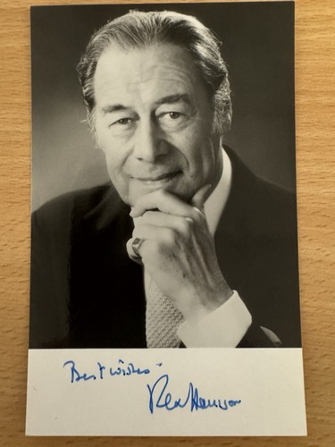 Rex harrison signed - harrison,