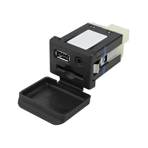 Aux and usb sockets - and,
