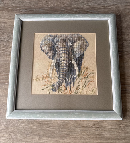 Completed cross stitch framed - completed,