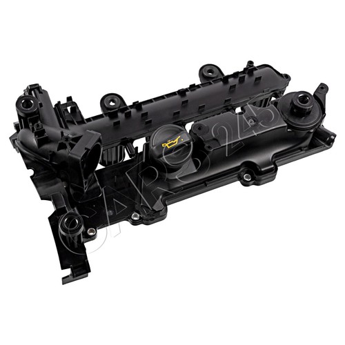 Black plastic cylinder head - plastic,