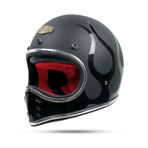 New vintage custom helmet - new!,