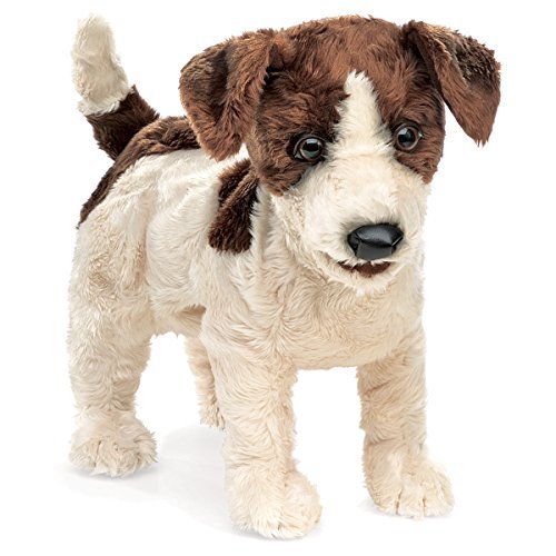 Folkmanis jack russell terrier - jack,