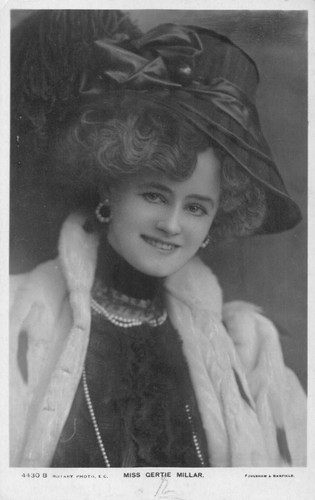 Postcard edwardian actress - postcard,