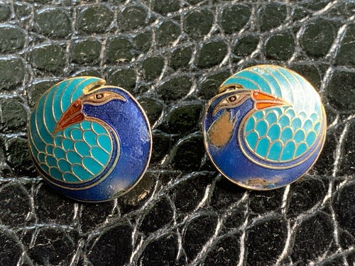 Vtg laurel burch earrings - vtg,