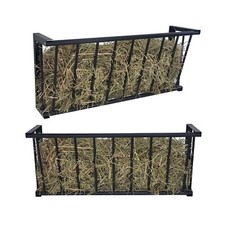 2Pcs Wall Mount Hay Rack, 40''