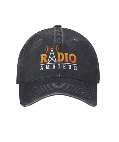 Ham radio cotton baseball - radio,