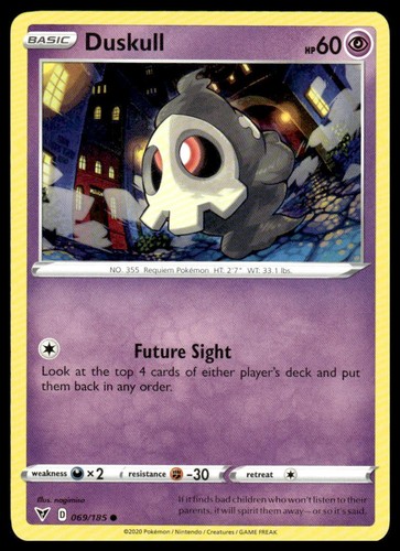 Duskull 069 185 common vivid - 069/185,