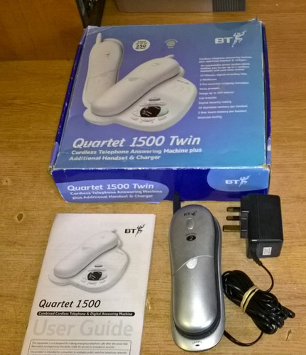 Quartet 1500 cordless phone - cordless,