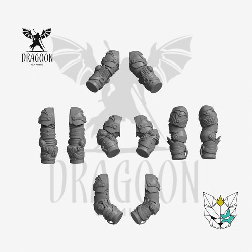 Crow guard feathered arms - feathered,