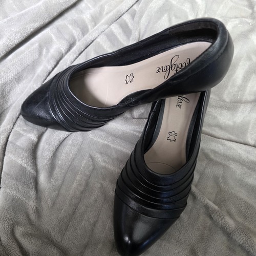 Footglove black leather court - footglove,