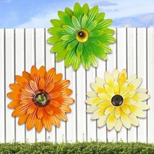 New metal flower wall - metal,