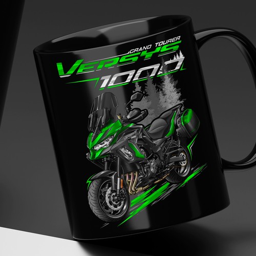 Coffee mug for kawasaki versys - mug,