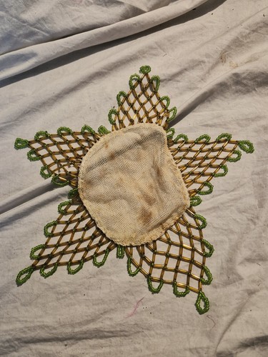 Beaded jug cover - beaded,