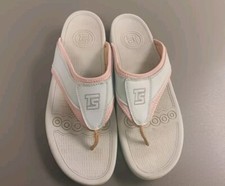 Therashoe White Sandals Size