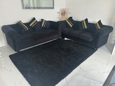 2 x Bravich Chesterfield Sofa-