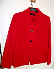 BHS RED BOXY LINED WINTER