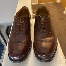 British Army Officers Brown Service Dress Shoes Size 9