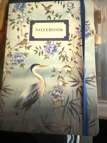 Paperchase notebook floral - a5,