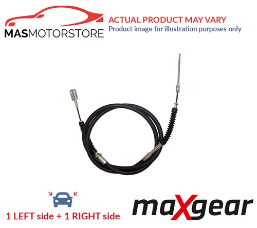 Handbrake cable pair rear - handbrake,