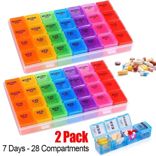 Pack weekly pill box - pack,