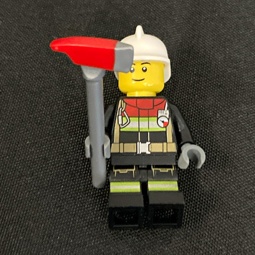 Lego firefighter minifigure - lego,
