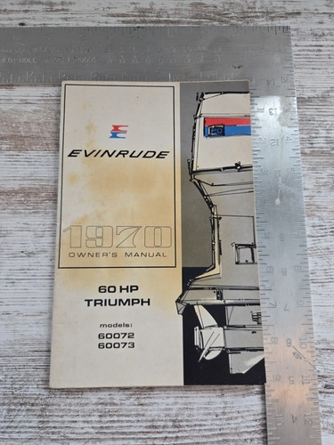Vintage 1970 evinrude 60hp - 1970,