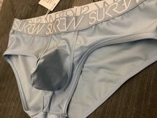 Mens SUKREW brand Briefs. Size L 36”- 38” Waist